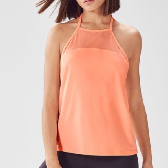 FABLETICS Lavinia Demi Lovato Mesh Racerback Top, Size M, NWT - Picture 1 of 10